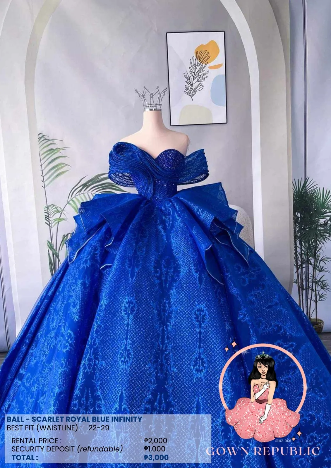 Ball Gowns: Blue 112